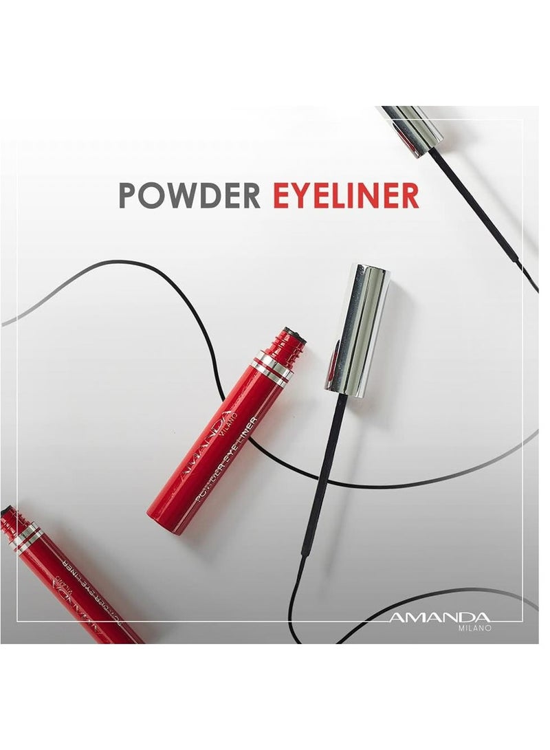Amanda Milano Powder Eye Liner Black 7.5ml - Image 4