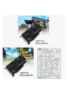 Generic 1050Ti 4GB Computer Game Gaming Video Graphics Card Durable 128bit DDR5 HDMI  - Image 2