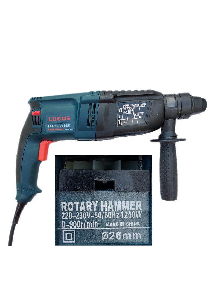 lucus Rotatory 3-Functional Hammer Drill machine - Image 2