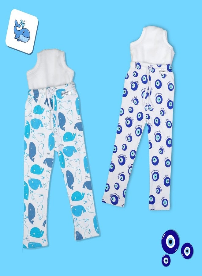SNUGKINS Potty Training Pajamas for Toddlers,Boys & Girls Available in Sizes 1 to 5 Years - Image 2