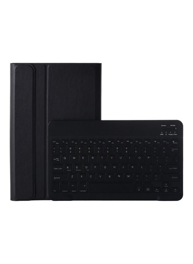 NIBEMINENT Tablets Protective Cover with BT Keyboard Replacement for Samsung Galaxy Tab S6 Lite 10.4 (P610/P615) Black  - Image 2