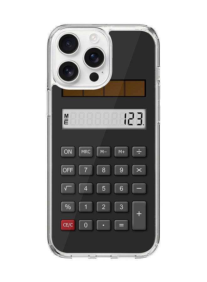 Stylizedd غطاء آيفون 16 برو ماكس [متوافق مع MagSafe] غطاء مغناطيسي رقيق شفاف - كالك (أسود) - Image 1