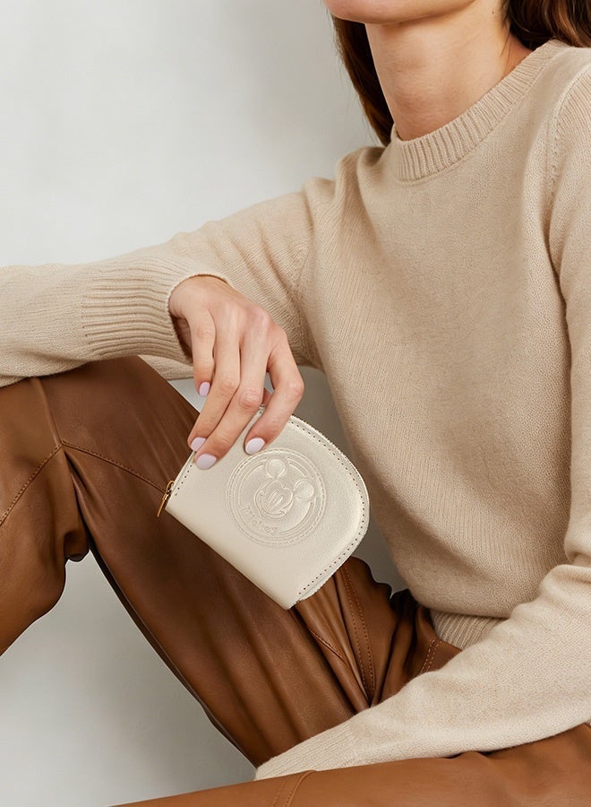 Disney Mickey Mouse Card Holder, Card Case, Women's Cartoon Wallet, Coin Purse, Zipper Closure - Image 3