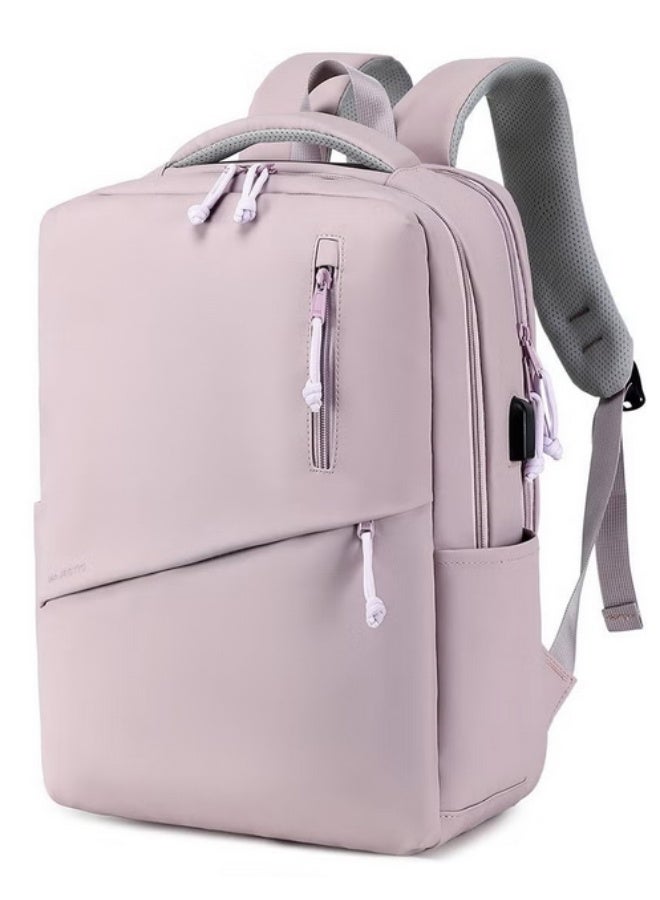 Majestic816 Women's Apptop Backpack with a modern and lightweight design - Water resistant with USB port for charging - Laptop fit up to 15.6 inches - Image 1