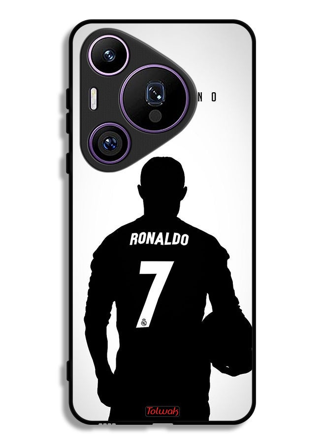 Tolwak Huawei Pura 70 Pro Protective Case Cover Cristiano Ronaldo Mask - Image 1