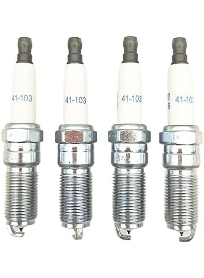 Spark Plugs 4pcs Compatible with Chevrolet Camaro Malibu Blazer LaCrosse Century - Image 2