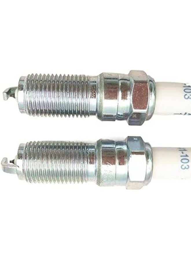 Spark Plugs 4pcs Compatible with Chevrolet Camaro Malibu Blazer LaCrosse Century - Image 5