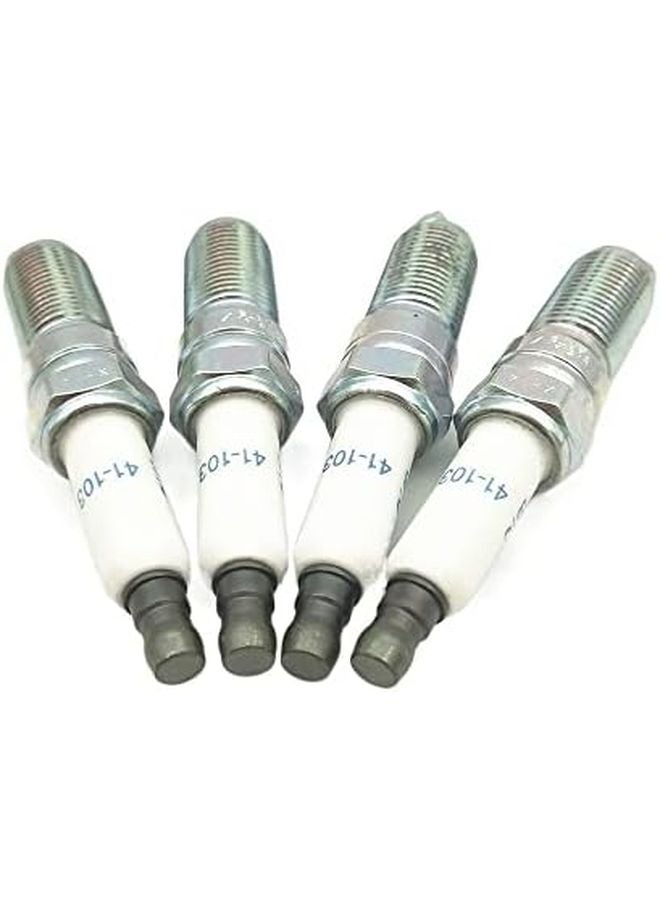 Spark Plugs 4pcs Compatible with Chevrolet Camaro Malibu Blazer LaCrosse Century - Image 3