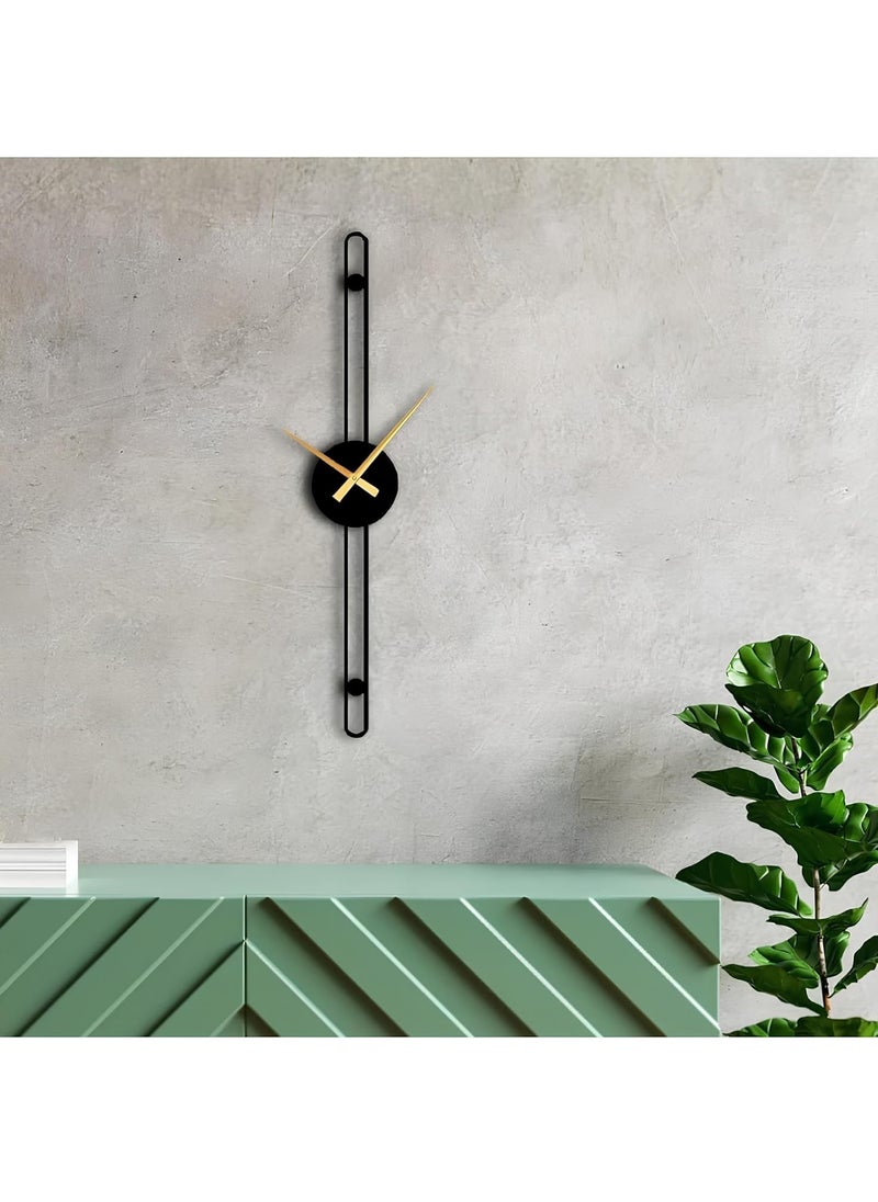 ARThouse - Art House Designer Capsule Analog Wall Clock in Metal 24 1 4 inch n04 - Image 1