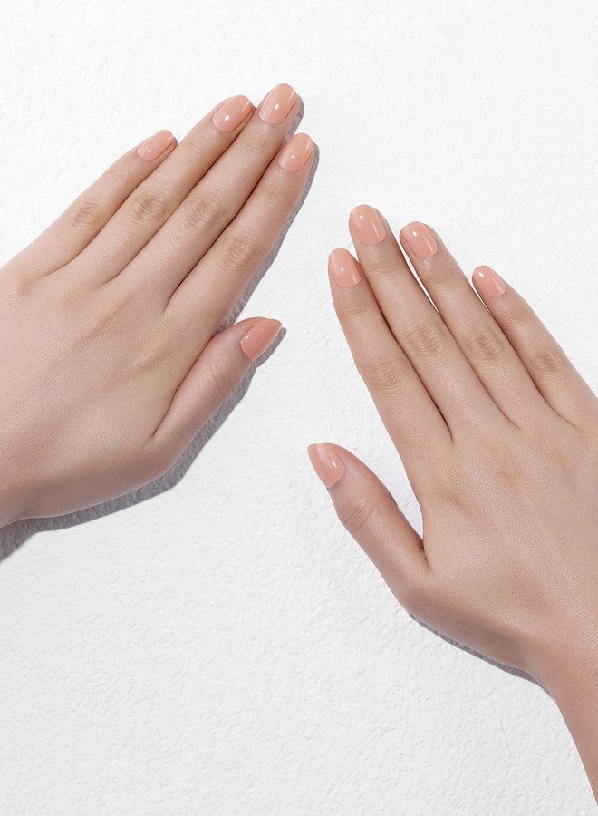 داشينج ديفا طلاء أظافر جل داشينج ديفا جليز | ملصقات أظافر جل | أظافر صناعية | خفيف الوزن | سهل الاستخدام | 30 شريط أظافر (لون بيج مرجاني) - Image 3