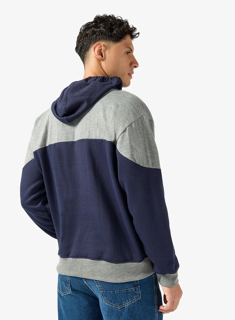 Seventy Five Basics Graphic Print Hoodie