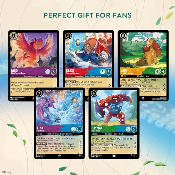 curveball Disney Lorcana TCG :Archazia's Island - Ruby & Sapphire Deck - Image 5