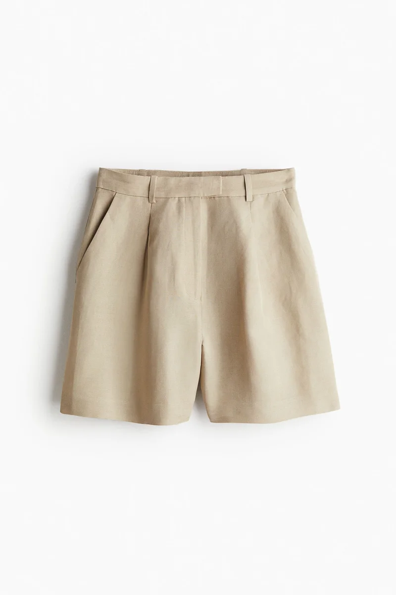 اتش اند ام Tiered High Waist Shorts