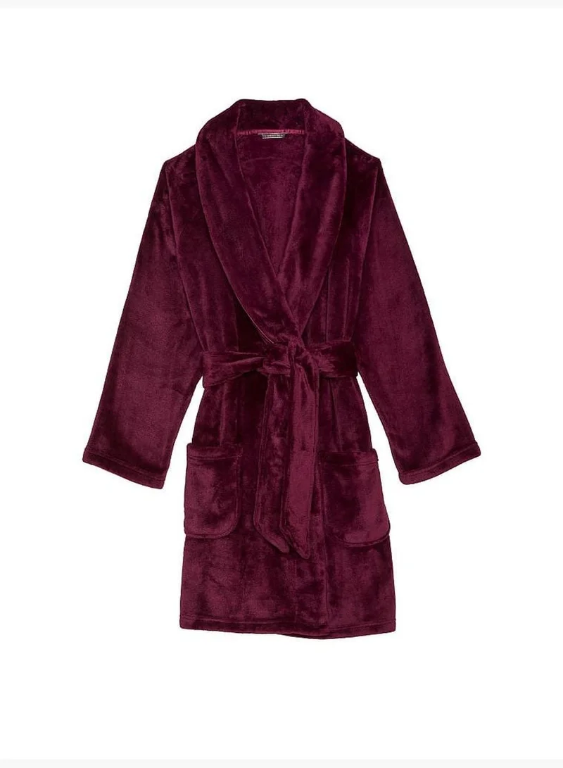 Victoria's Secret Logo Short Cozy Robe