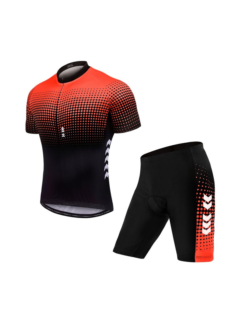 KUYING Outdoor Mountain Bike Road Bike Riding Suit Set 