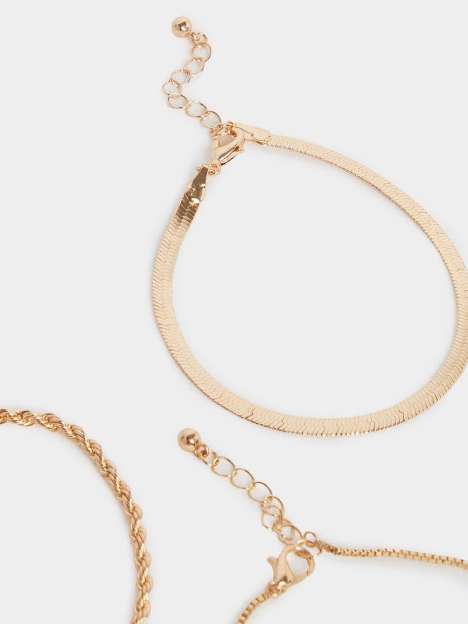 ستايلي طقم أساور ستة قطع - تشكيلة متنوعة - Image 4