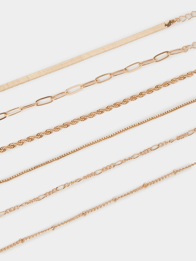 ستايلي طقم أساور ستة قطع - تشكيلة متنوعة - Image 3