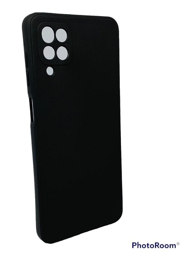 IAF Case For A12 Soft Silicone Anti Scratch Protective Case Cover For Samsung Galaxy A12 Black - Image 2