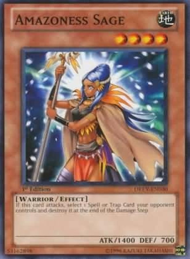 Yu-Gi-Oh! - Amazoness Sage (DREV-EN030) - Duelist Revolution - Unlimited Edition - Common