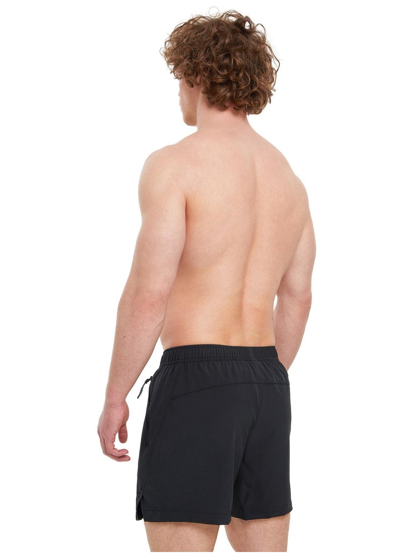 Joss Joss Men's Swimming Shorts Black – Quick-Drying, Adjustable Waistband, 2 Pockets, Inner Support for Comfort, Ideal for Beach & Pool  - Image 2