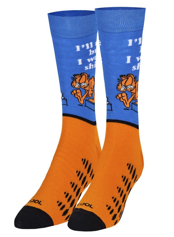 Odd Sox جوارب رائعة، جوارب رجالية مرحة بتصميم شخصية غارفيلد الكرتونية - Image 2