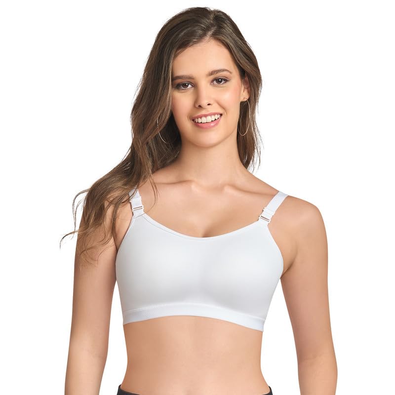 TRYLO MINIMIZER-MAX-BRA-40-WHITE-D-CUP - Image 1