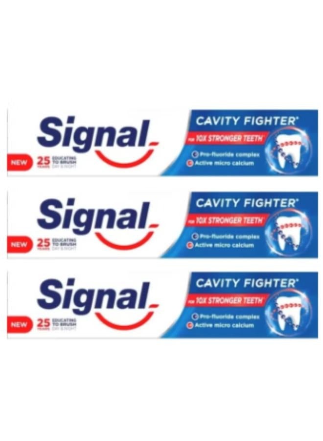 Signal 3 pieces of Signal Anti-Cavity Toothpaste 50ml - Image 1