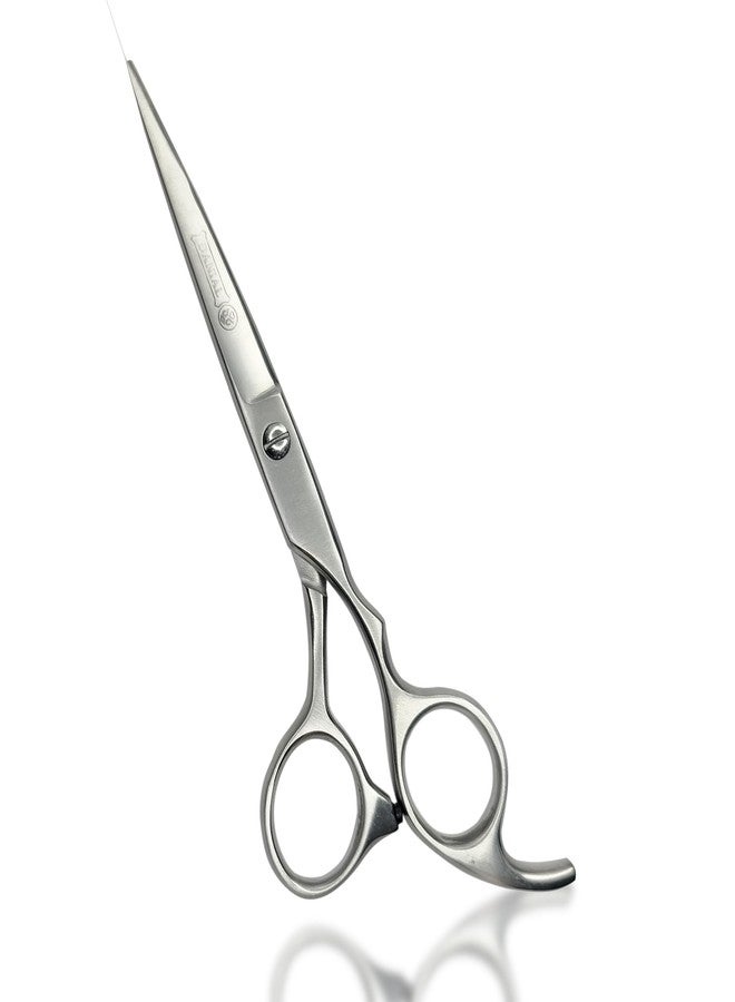DANIAL High Carbon Razor Cut Stainless Steel Hair Cutting Scissors - Professional Barber Scissors for Men and Women - Ideal for Beard, Moustache, and Nose Trimming 7 INCH (MATT) - Image 1