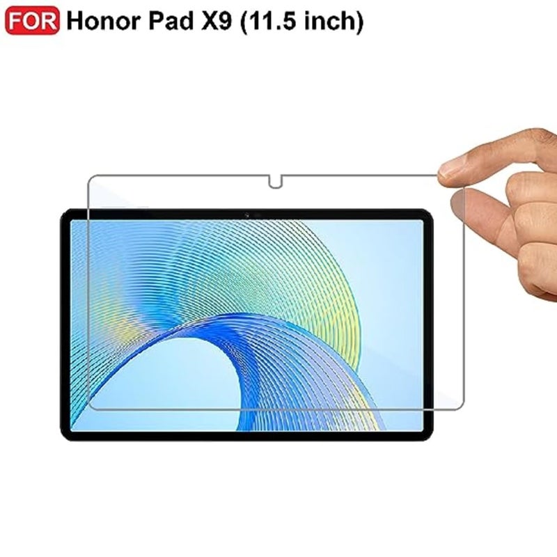 SPCORE Anti Scratch And Smudge Proof Tempered Glass Full Screen Protector For Honor Pad X9 11.5 Inch Tablet - Pack Of 1 - Image 2