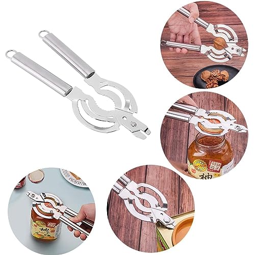 Haofy Multifunctional Stainless Steel Jar Opener, Manual Can Opener Adjustable Bottle Jar Lid Remover, Handy Screw Can Bottle Lid Grip Wrench Helper, Kitchen Tool - Image 4
