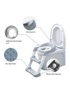 StarAndDaisy Baby Potty Portable Training Toilet Seat Anti-Slip For Toddler Grey  - Image 5