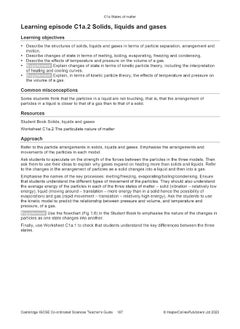 Cambridge IGCSE™ Co-ordinated Sciences Teacher Guide  - Image 1