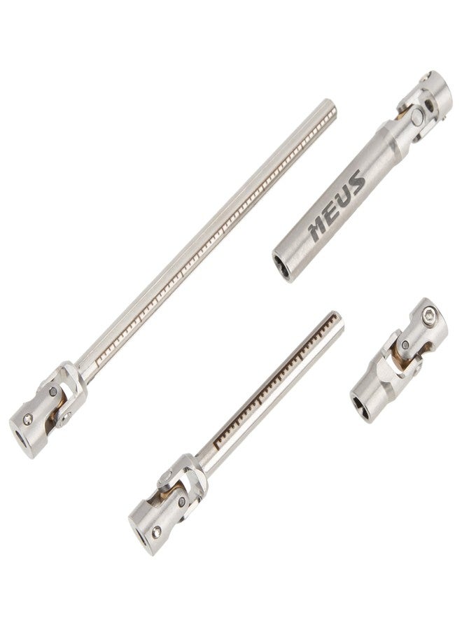 MEUS RACING SCX24 Driveshaft Cut to Length Driveshaft for 1/24 Axial SCX24 RC Crawler Car (Silver) - Image 4