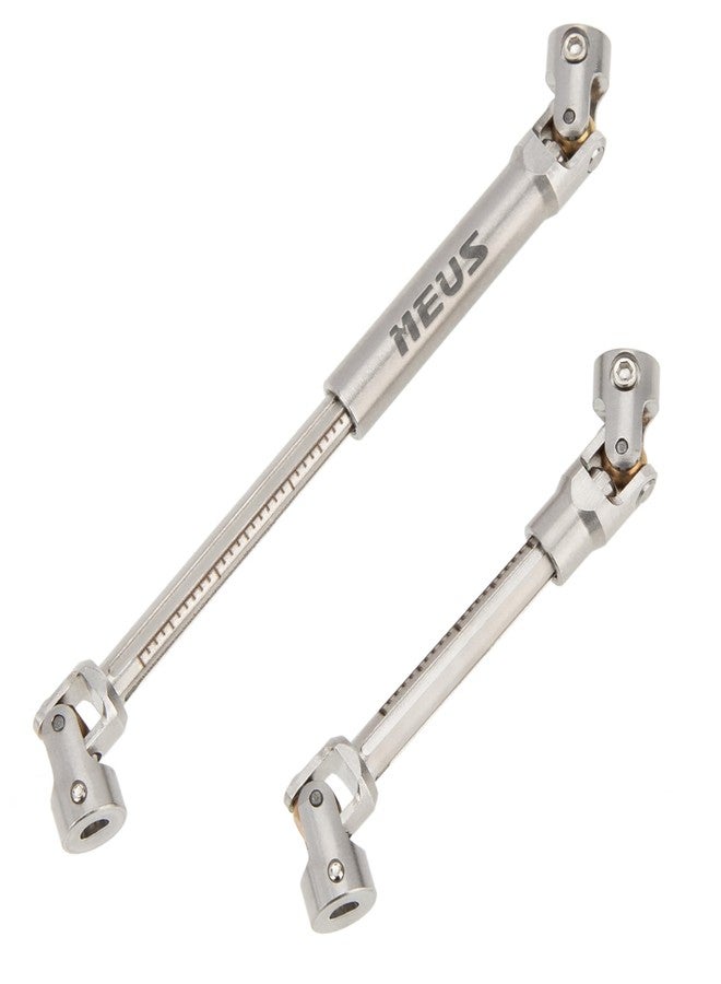 MEUS RACING SCX24 Driveshaft Cut to Length Driveshaft for 1/24 Axial SCX24 RC Crawler Car (Silver) - Image 5