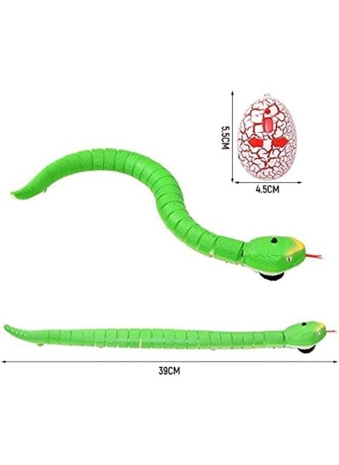 Generic - Infrared Remote Control Snake Egg Rattlesnake Kids Toy Trick Funny Novelty Gift for Kids - Image 1