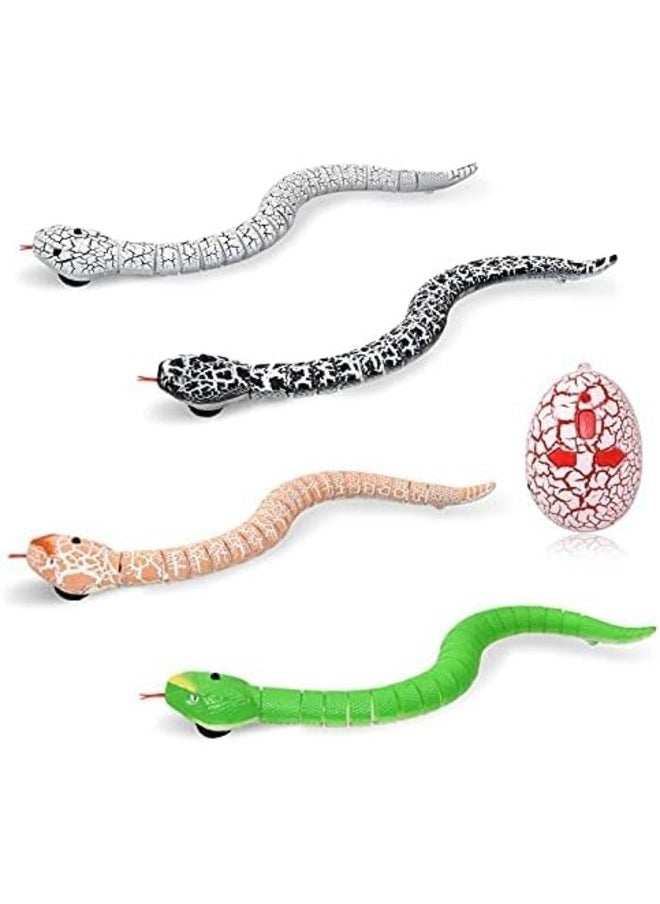 Generic - Infrared Remote Control Snake Egg Rattlesnake Kids Toy Trick Funny Novelty Gift for Kids - Image 1