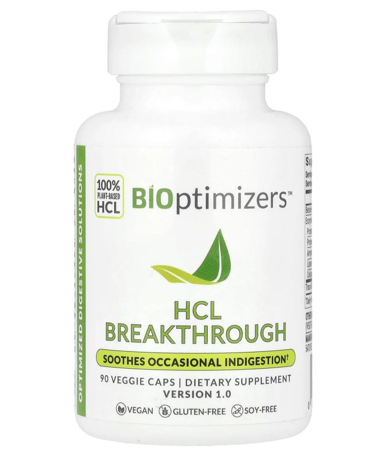 BiOptimizers HCL Breakthrough 90 Veggie Caps