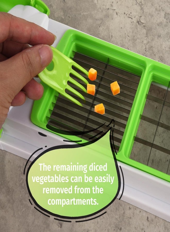 Enlisiwte 4pcs Vegetable Chopper Cleaning Tool Fork, Salad Onion Chopper Cleaning Tools Vegetable Cutter Cleaning Comb Cleaner Kitchen Tools for Fullstar Mueller Vidalia Chop Wizard Vegetable Chopper - Image 2