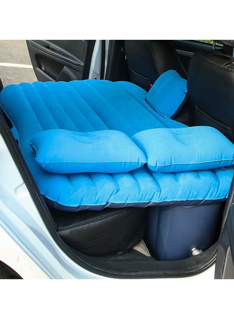 DubaiGallery مرتبة هوائية قابلة للنفخ للسيارة، سرير سيارة، مرتبة هوائية SUV مع مضخة هواء، مرتبة سيارة محمولة للتخييم والسفر في الهواء الطلق - وسادة نوم منزلية - Image 2