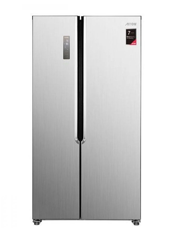 Arrow Side-by-Side Refrigerator and Freezer - 18.4 CFT - 532 Liters - Steel - RO2-820SNF - Image 2