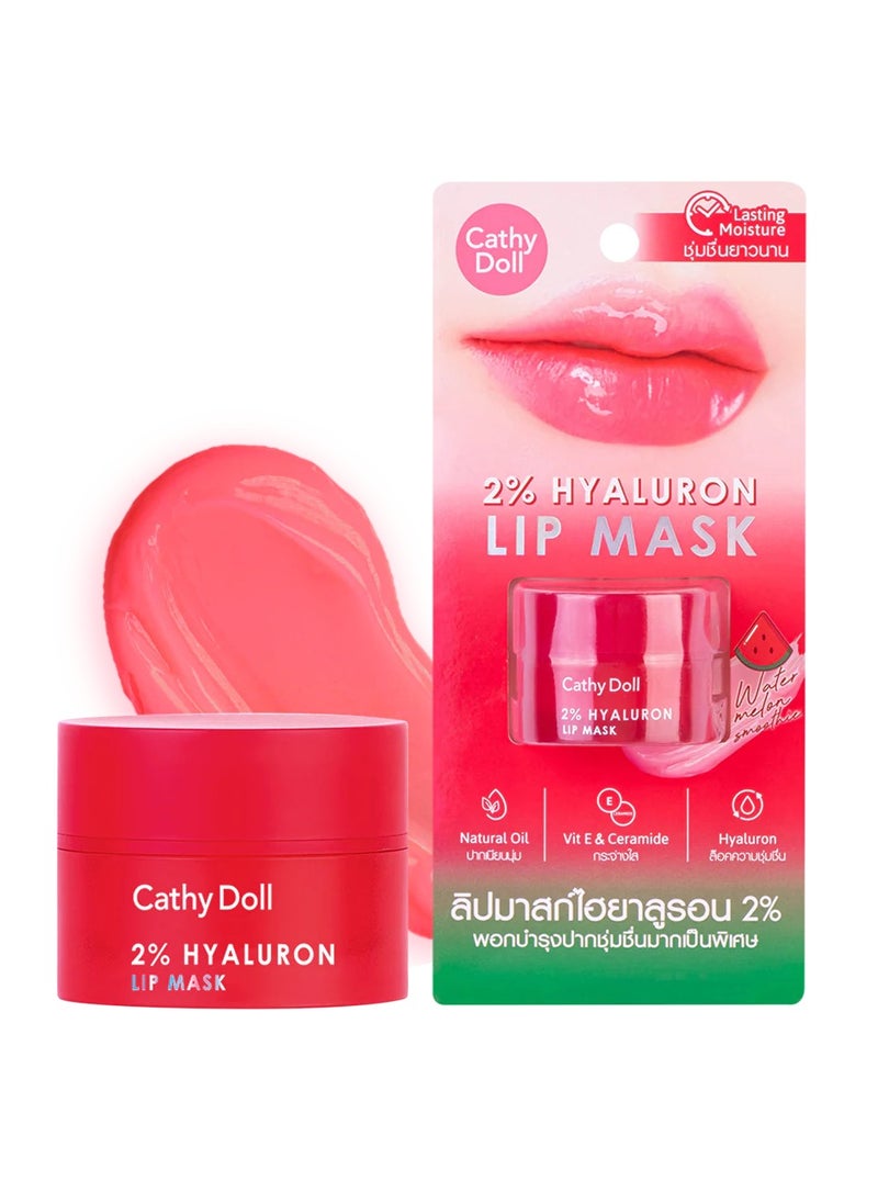 Cathy Doll Cathy Doll 2% Hyaluron Lip Mask - Deep Hydration & Smoothing with Watermelon Extract 