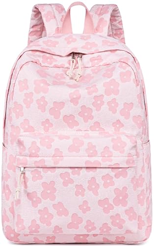 LEDAOU School Backpack Teen Girls Lightweight Bookbag Elementary Middle School Backpacks College Laptop Bag Travel Daypack - Image 1