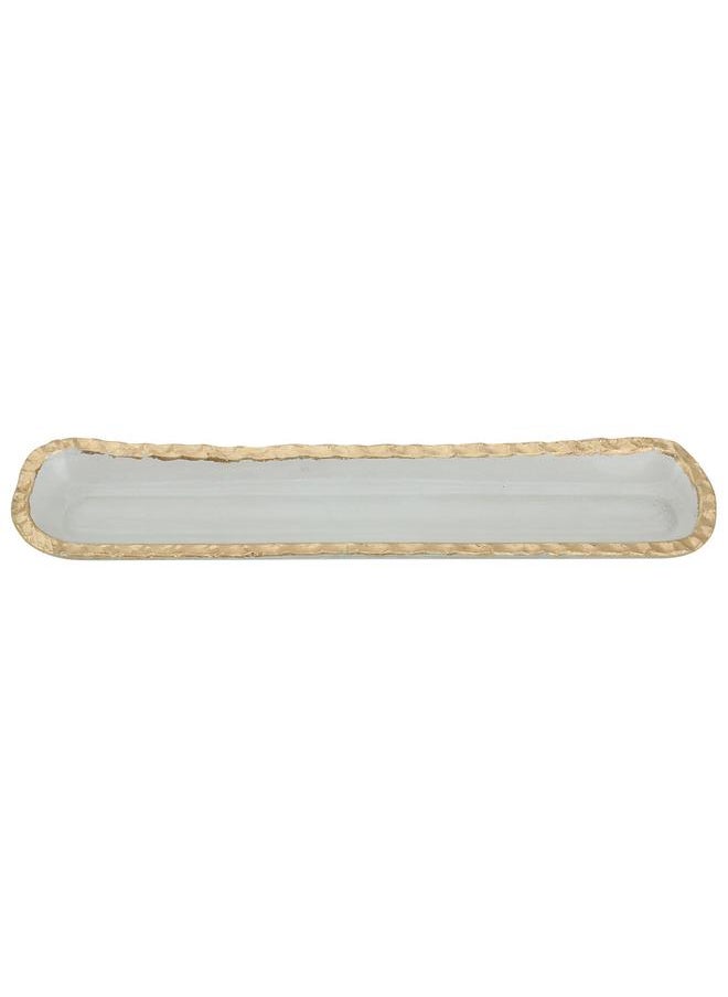 Alsaif Porcelain Dessert Serving Dish Oval White  - Image 3