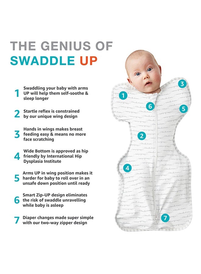 سويت لايف كيس نوم أبيض للأطفال، كيس نوم مضاد لانعكاسات مورو، ملابس نوم ناعمة ومريحة للأطفال، كيس نوم آمن وجيد التهوية للأولاد والبنات، مثالي لحديثي الولادة والرضع - Image 5