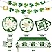 Baolaiballoon St Patricks Day Party Supplies Tableware Set Irish Themed Tableware with Lucky Shamrock Paper Plates Napkins Cups Tablecloth Banner for St Patricks Day Party Decorations Serves 24 - Image 4
