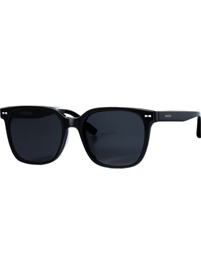 PARZIN Polarized Sunglasses, Fan Chengcheng Style Fashionable Square Frame Glasses For Men And Women, Uv Protection Driving Sunglasses 91706 - Image 3