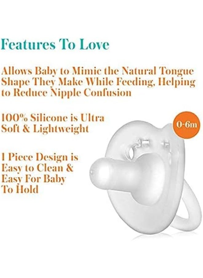 Evenflo Feeding زجاجات إيفن فلو للتغذية بالتوازن + عنق واسع مطبوع، 9 أونص 2 عبوة، مع مصاصة - Image 5