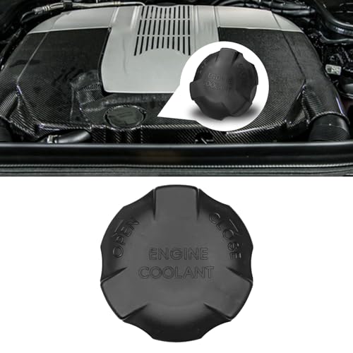 Hirificing Coolant Reservoir Cap Essential Radiator Reservoir Cap Replacement for Hyundai Kia Optima Accent Replacement OEM#25441-26100 254412B100 Car Accessories（Black） - Image 1