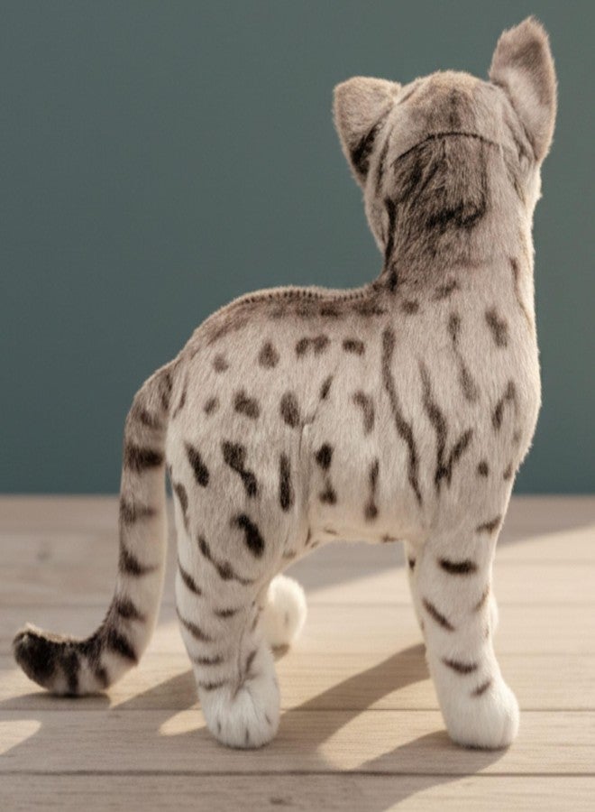 Tickles Musical Standing Cat with Meow Meow Sound Soft Stuffed Plush Animal Toy for Kids Boys & Girls Birthday Gift (Color: Grey Size: 20 cm) - Image 4