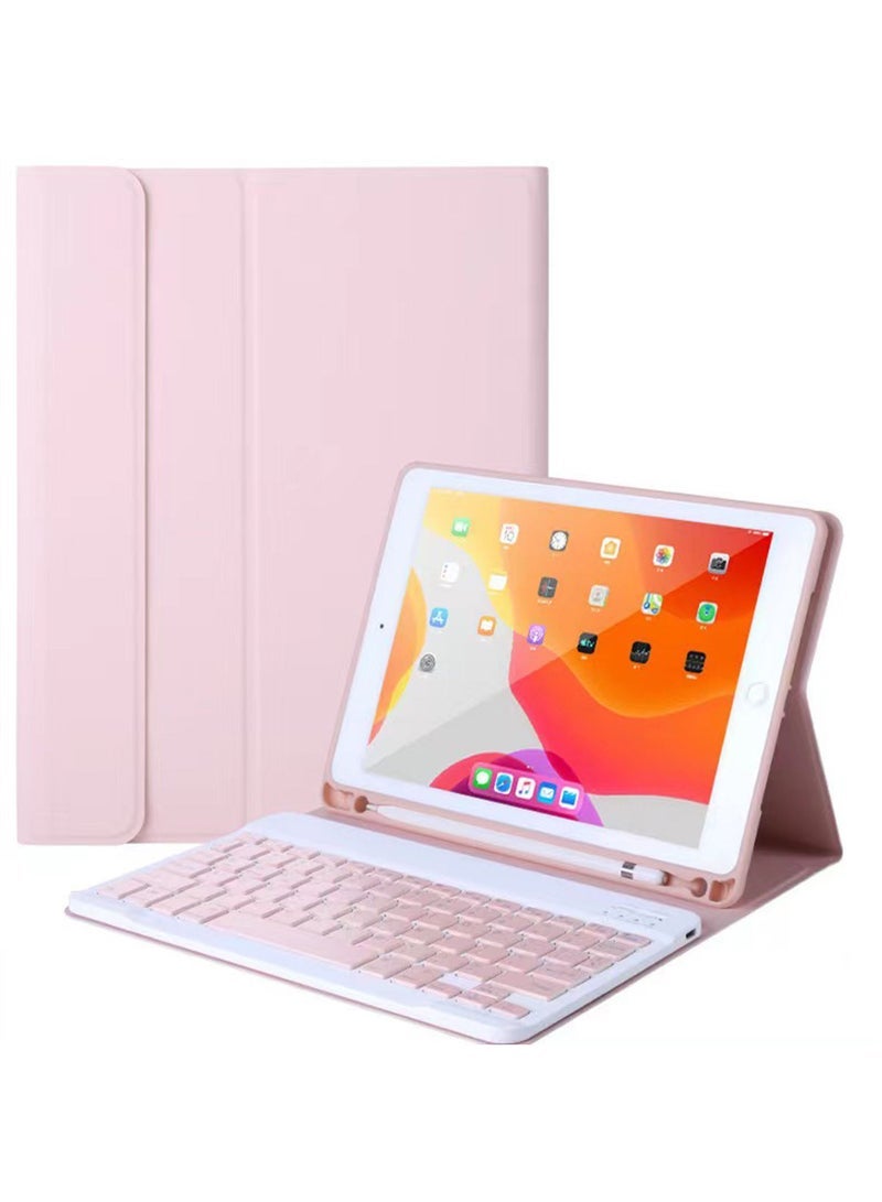Keyboard Case for iPad 10.2 9th Generation 2021/ 8th Gen 2020/ 7th Gen 2019 Wireless Magnetically Detachable Keyboard and Stand Folio Case for 10.2 iPad 9th/8th/7th Auto Sleep/Wake - Image 1